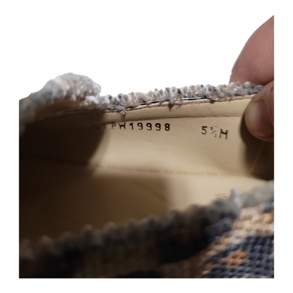 Stuart Weitzman Biarritz Espadrille Loafer Jaguar Animal Print 5.5 Women's - Picture 8 of 8